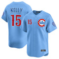 Ndoa C.Cubs #15 Carson Kelly Player Light Blue Limited Home Stitched Jerseys