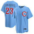 Ndoa C.Cubs #23 Ryne Sandberg Player Light Blue Home Game Stitched Jerseys