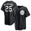 Ndoa C.Cubs #25 Mois¡§|s Ballesteros Player Black Game Stitched Jerseys