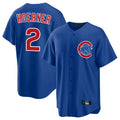 Ndoa C.Cubs #2 Nico Hoerner Player Royal Home Game Stitched Jerseys