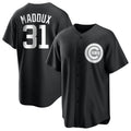 Ndoa C.Cubs #31 Greg Maddux Player Black Game Stitched Jerseys