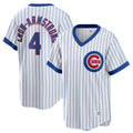 Ndoa C.Cubs #4 Pete Crow-Armstrong Player White T-shirt Cooperstown Collection Limited Stitched Jerseys