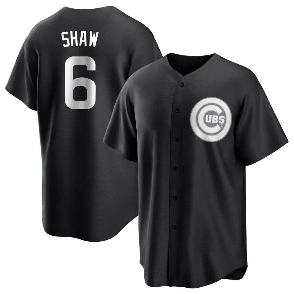 Ndoa C.Cubs #6 Matt Shaw Player Black Game Stitched Jerseys