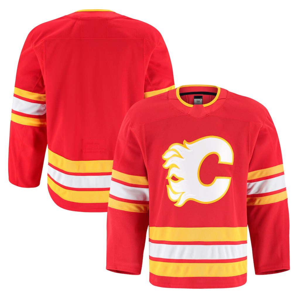 Ndoa C.Flames Red Home Authentic Pro Jerseys