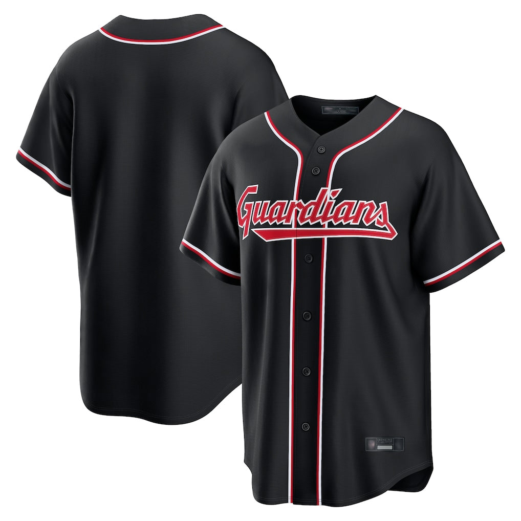 Ndoa C.Guardians Black Fashion Out Home Game Blank Player Stitched Jerseys