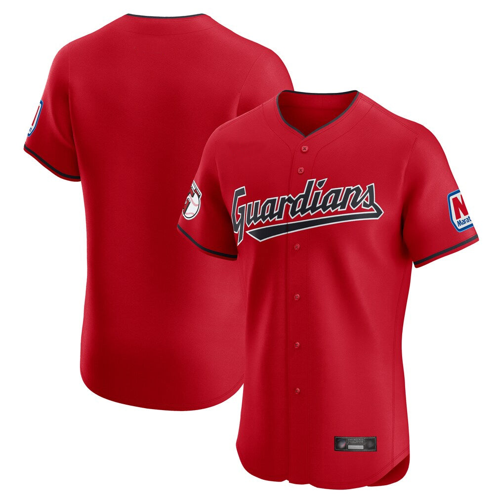 Ndoa C.Guardians Red Limited Elite Home Blank Player Stitched Jerseys