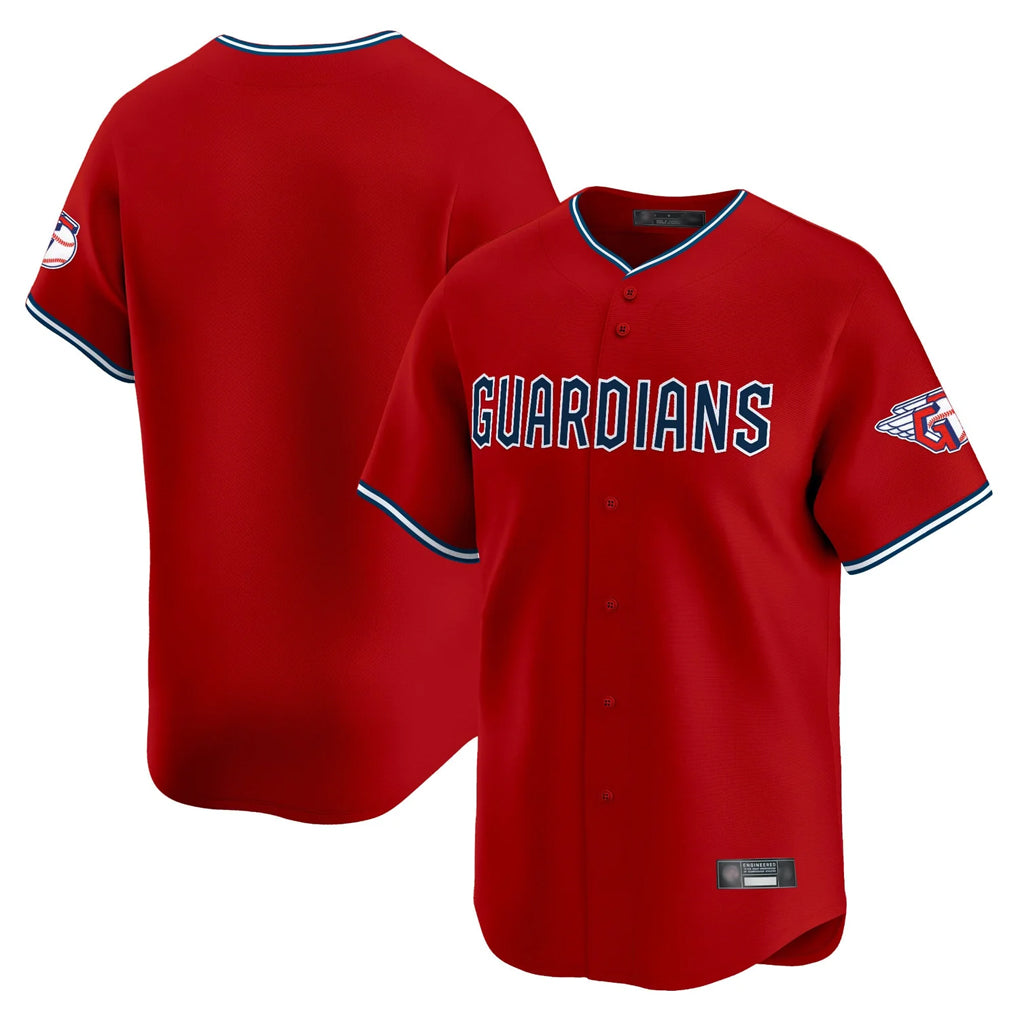 Ndoa C.Guardians Red Limited Home Blank Player Stitched Jerseys