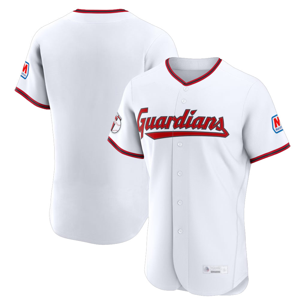 Ndoa C.Guardians White Limited Elite Home Blank Player Stitched Jerseys