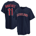 Ndoa C.Guardians #11 Jose Ramirez Player Navy Game Home Stitched Jerseys
