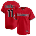 Ndoa C.Guardians #11 Jose Ramirez Player Red Limited Home Stitched Jerseys