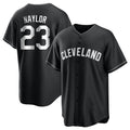 Ndoa C.Guardians #23 Bo Naylor Player Black Home Game Stitched Jerseys