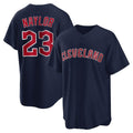 Ndoa C.Guardians #23 Bo Naylor Player Navy Game Home Stitched Jerseys