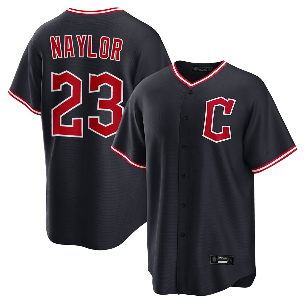 Ndoa C.Guardians #23 Bo Naylor Player Navy Home Game Stitched Jerseys