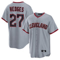 Ndoa C.Guardians #27 Austin Hedges Player Gray Home Game Stitched Jerseys
