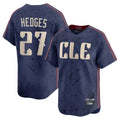 Ndoa C.Guardians #27 Austin Hedges Player Navy City Connect Limited Home Stitched Jerseys
