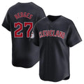 Ndoa C.Guardians #27 Austin Hedges Player Navy Limited Home Game Stitched Jerseys