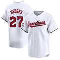 Ndoa C.Guardians #27 Austin Hedges Player White Limited Home Stitched Jerseys