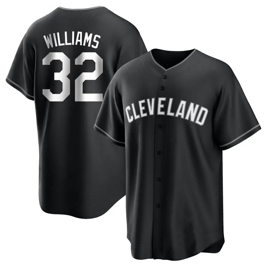 Ndoa C.Guardians #32 Gavin Williams Player Black Home Game Stitched Jerseys