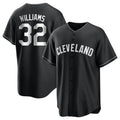 Ndoa C.Guardians #32 Gavin Williams Player Black Home Game Stitched Jerseys