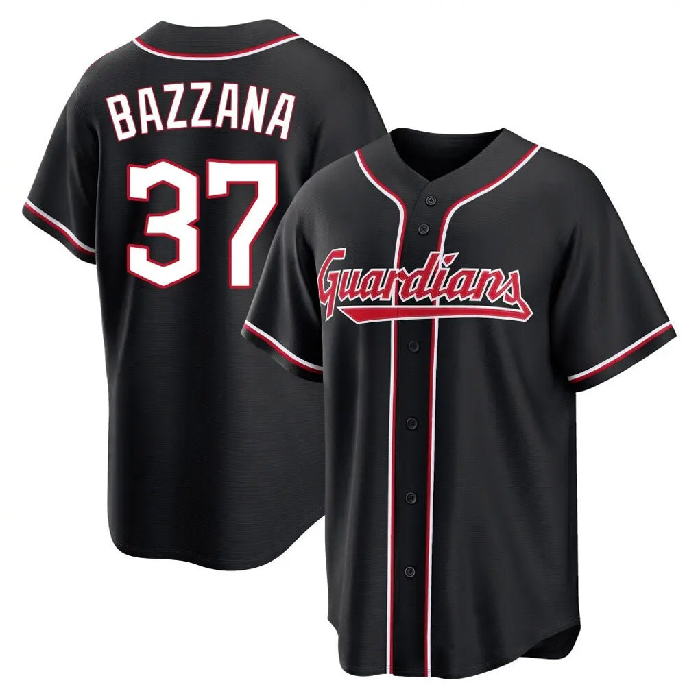Ndoa C.Guardians #37 Travis Bazzana Player Black Fashion Out Home Game Stitched Jerseys