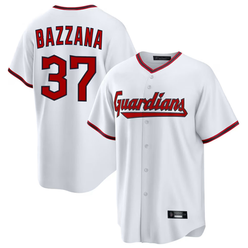 Ndoa C.Guardians #37 Travis Bazzana Player White Game Home Stitched Jerseys