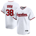 Ndoa C.Guardians #38 Steven Kwan Player White Limited Home Game Stitched Jerseys
