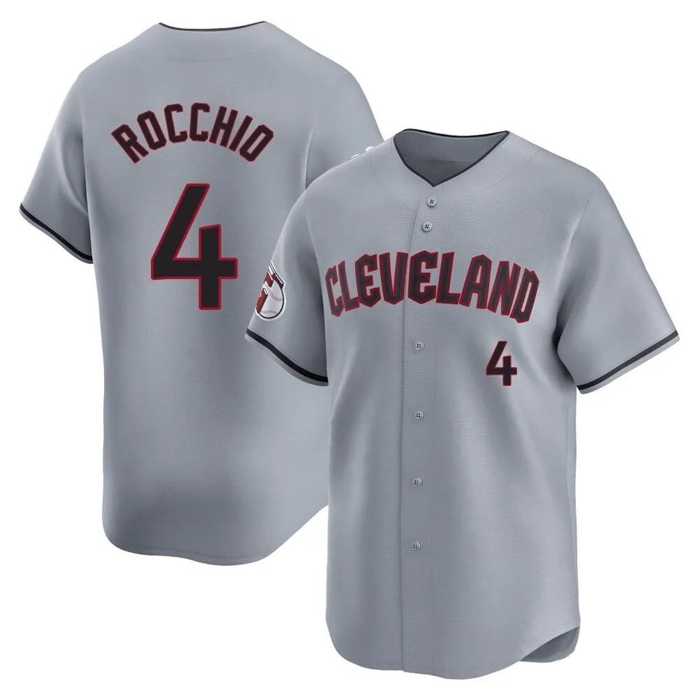 Ndoa C.Guardians #4 Brayan Rocchio Player Gray Road Limited Home Stitched Jerseys