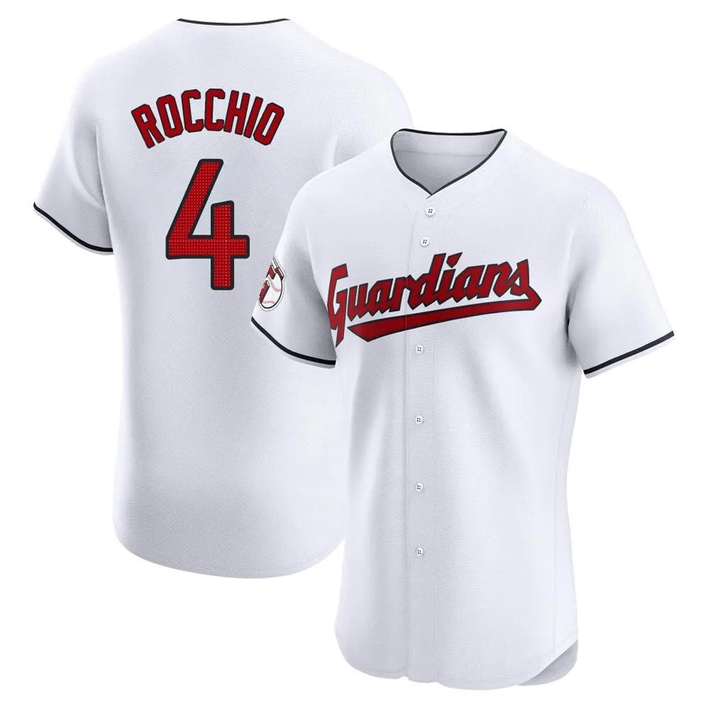 Ndoa C.Guardians #4 Brayan Rocchio Player White Limited Elite Home Stitched Jerseys