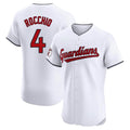 Ndoa C.Guardians #4 Brayan Rocchio Player White Limited Elite Home Stitched Jerseys