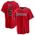 Ndoa C.Guardians #6 David Fry Player Red Home Game Stitched Jerseys