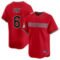 Ndoa C.Guardians #6 David Fry Player Red Limited Home Stitched Jerseys