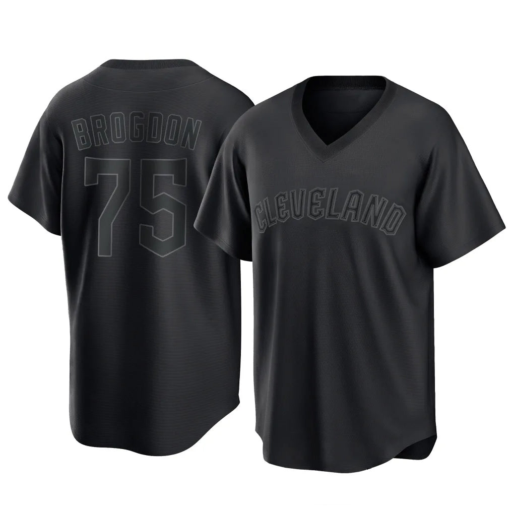 Ndoa C.Guardians #75 Connor Brogdon Player Black T-shirt Home Game Stitched Jerseys