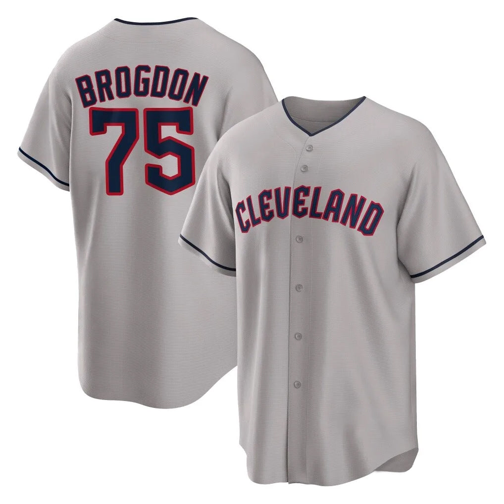Ndoa C.Guardians #75 Connor Brogdon Player Gray Game Home Stitched Jerseys