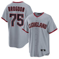 Ndoa C.Guardians #75 Connor Brogdon Player Gray Home Game Stitched Jerseys