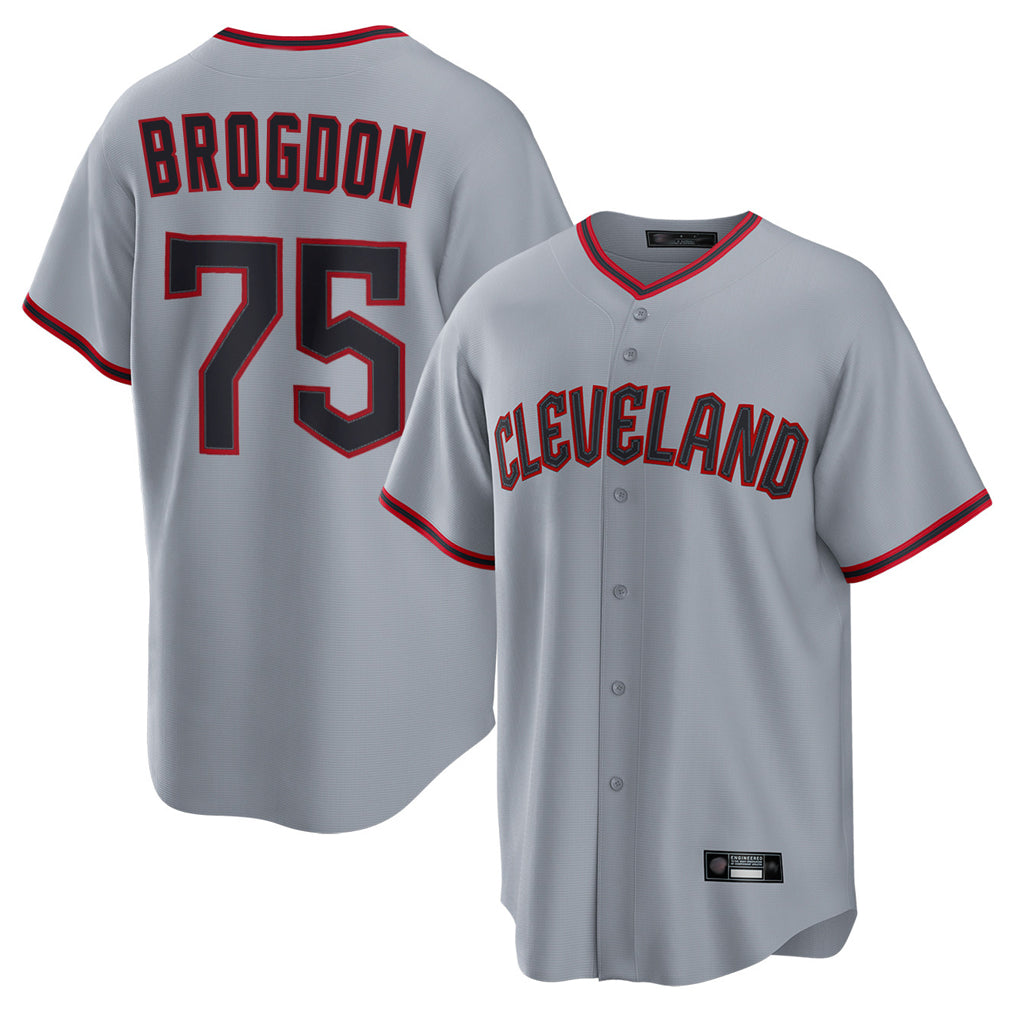 Ndoa C.Guardians #75 Connor Brogdon Player Gray Home Game Stitched Jerseys