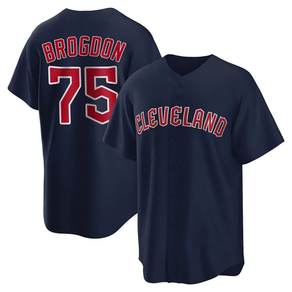 Ndoa C.Guardians #75 Connor Brogdon Player Navy Game Home Stitched Jerseys