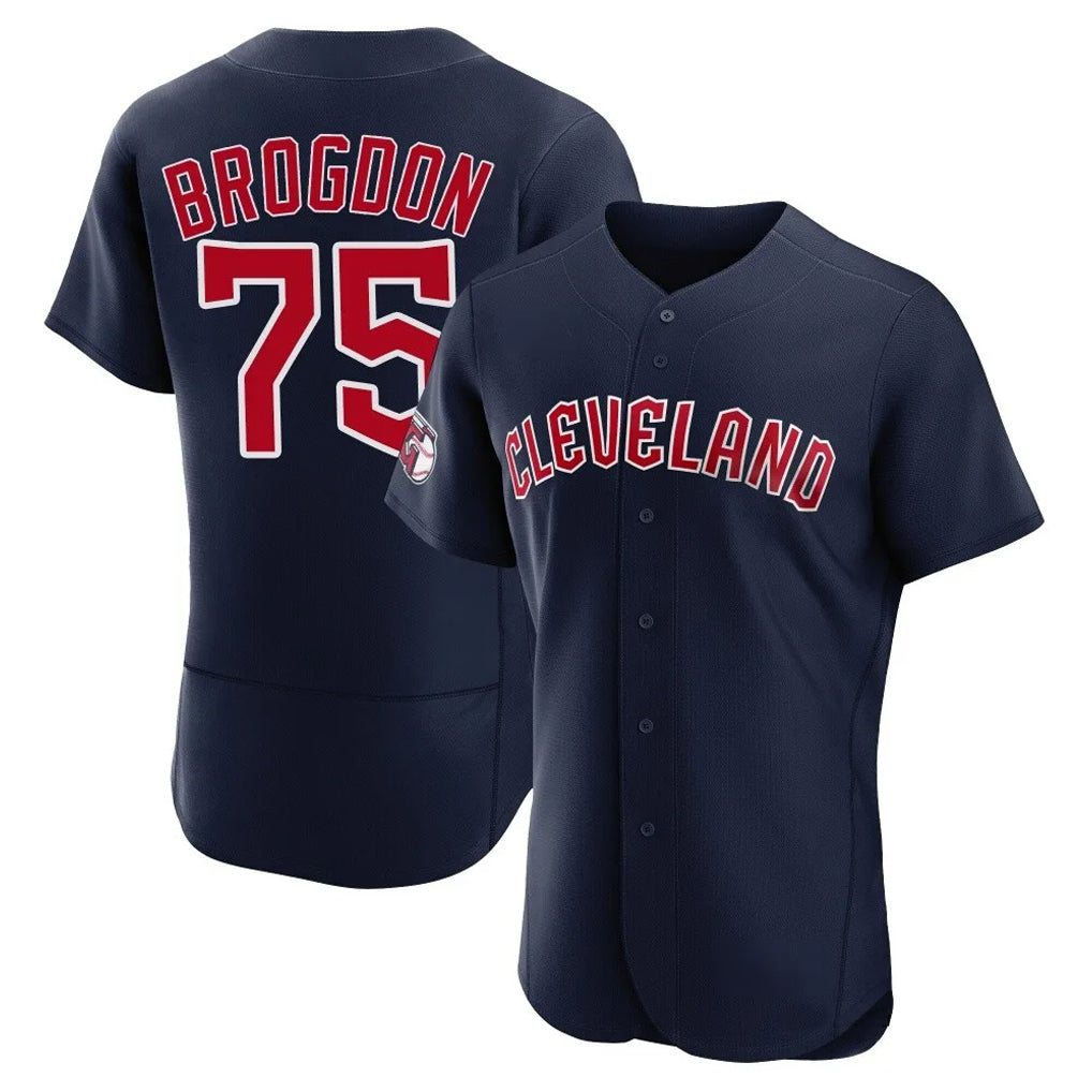 Ndoa C.Guardians #75 Connor Brogdon Player Navy Limited Elite Home Stitched Jerseys