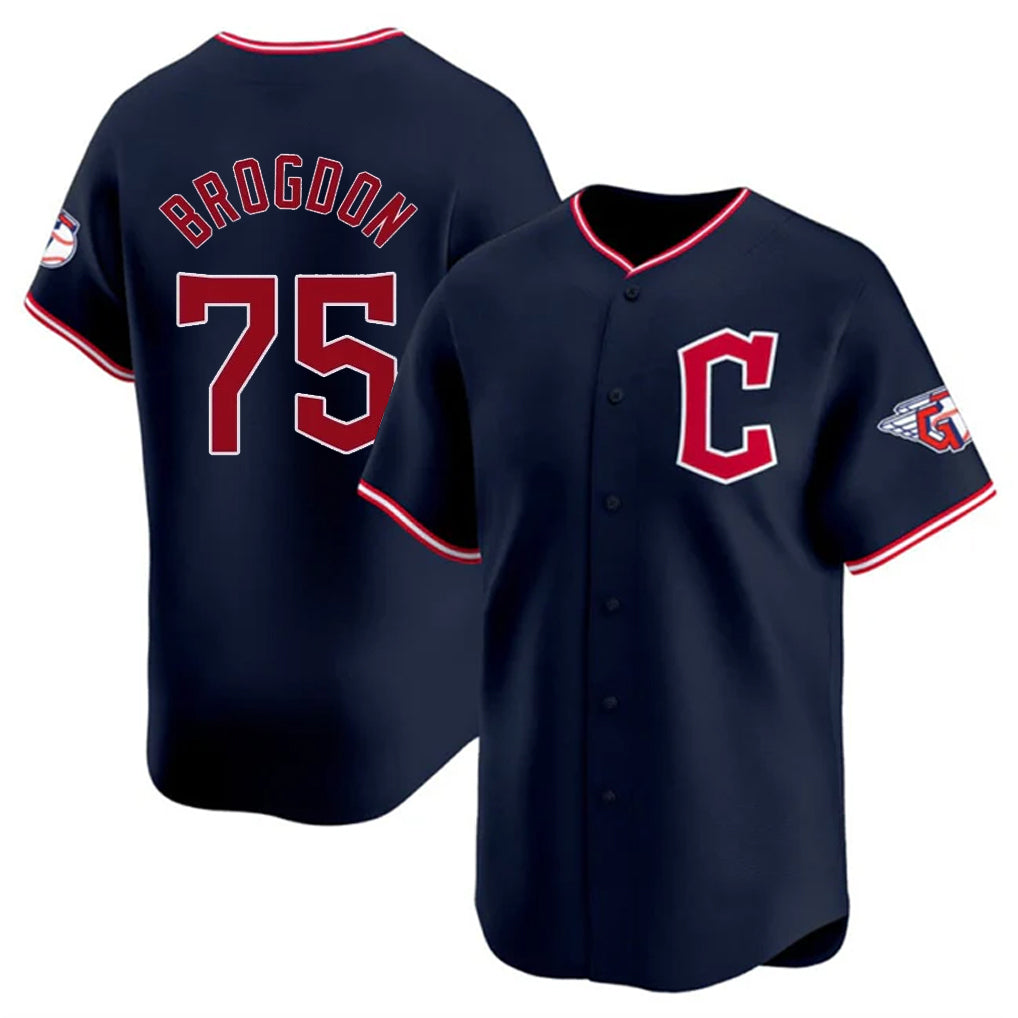 Ndoa C.Guardians #75 Connor Brogdon Player Navy Limited Home Stitched Jerseys