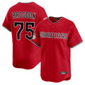 Ndoa C.Guardians #75 Connor Brogdon Player Red Limited Home Stitched Jerseys
