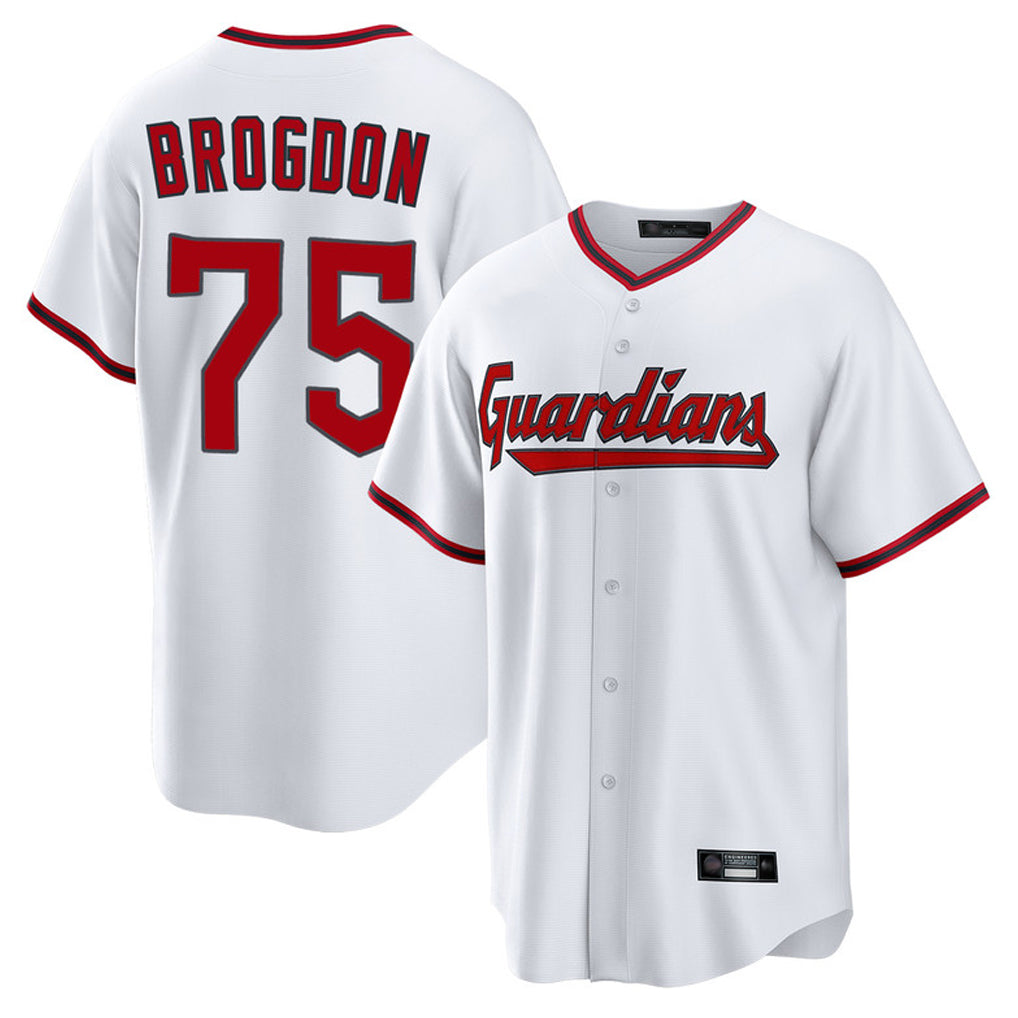 Ndoa C.Guardians #75 Connor Brogdon Player White Game Home Stitched Jerseys