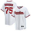 Ndoa C.Guardians #75 Connor Brogdon Player White Game Home Stitched Jerseys