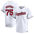 Ndoa C.Guardians #75 Connor Brogdon Player White Limited Home Stitched Jerseys