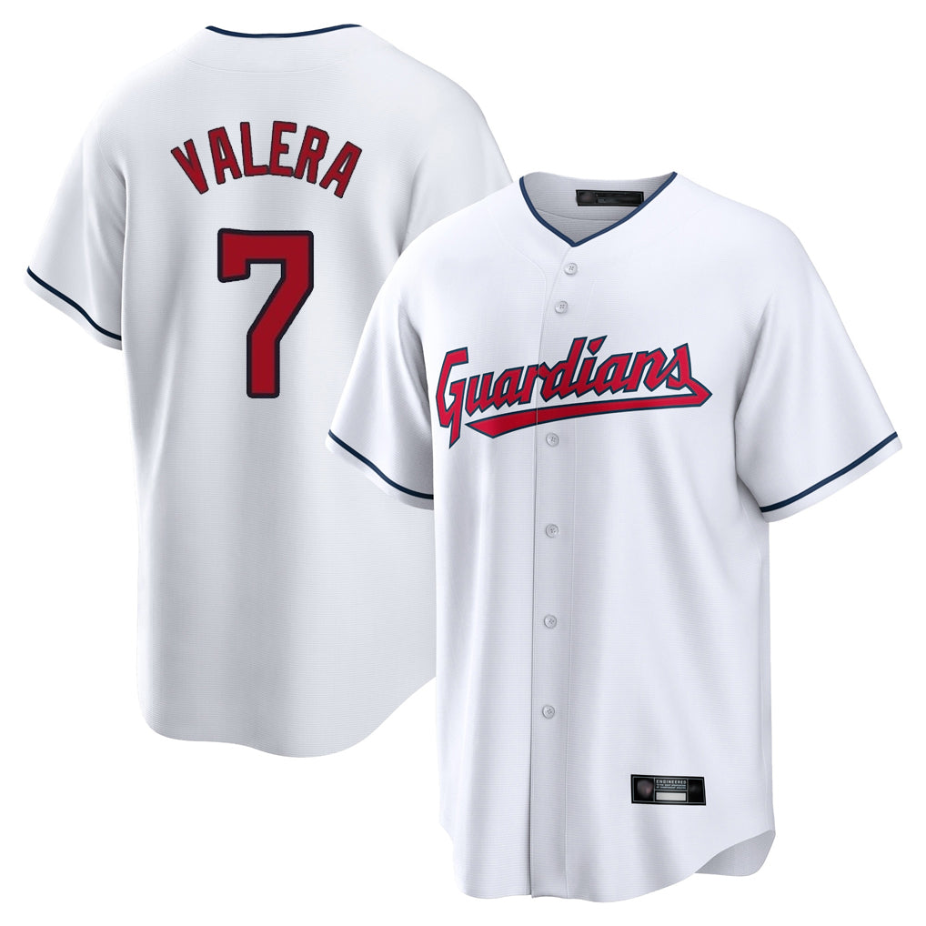 Ndoa C.Guardians #7 George Valera Player White Home Game Stitched Jerseys