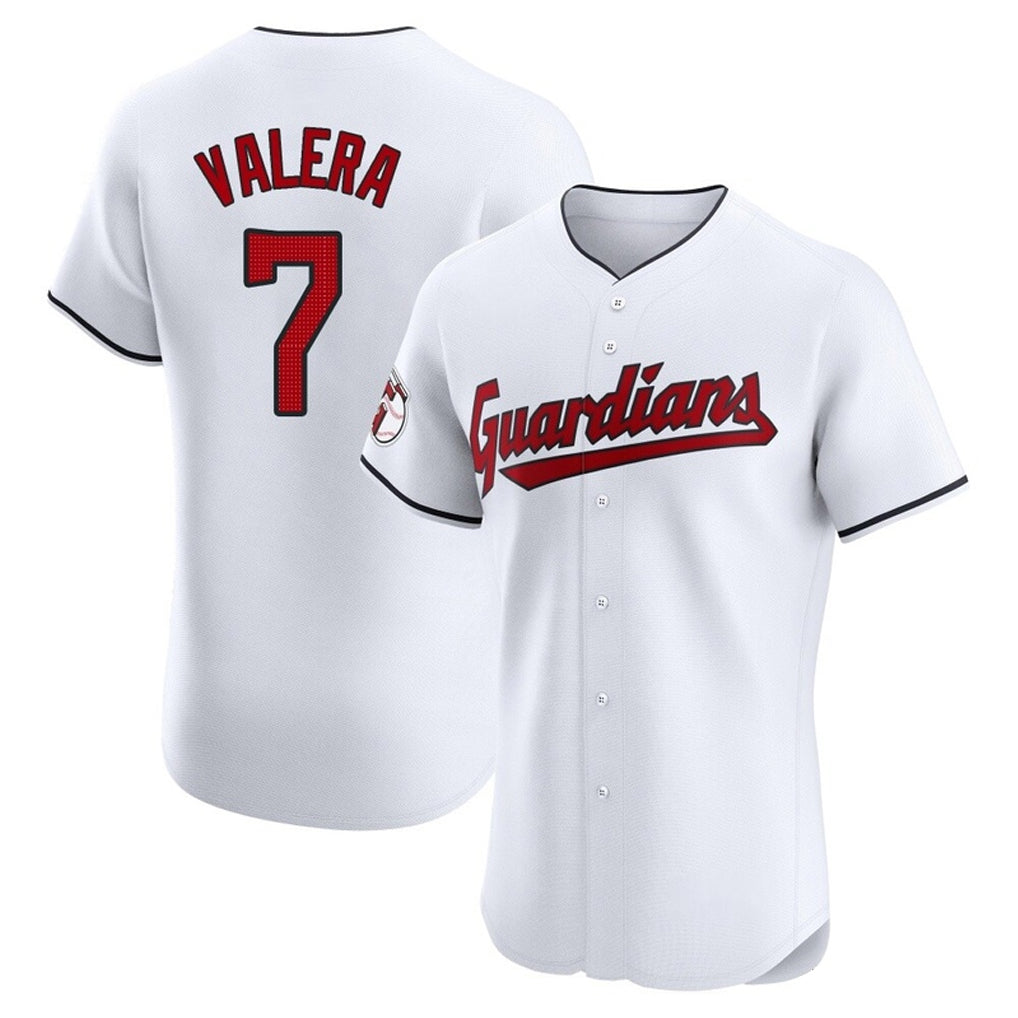 Ndoa C.Guardians #7 George Valera Player White Limited Elite Home Stitched Jerseys