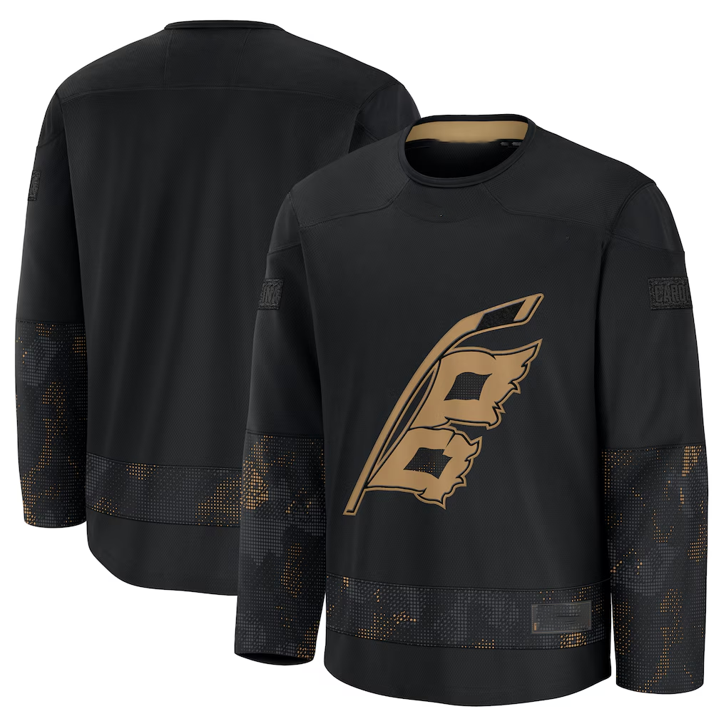Ndoa C.Hurricanes Black 2024 Military Appreciation Practice Stitched Jerseys