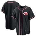 Ndoa C.Reds Black Fashion Out Home Game Blank Player Stitched Jerseys