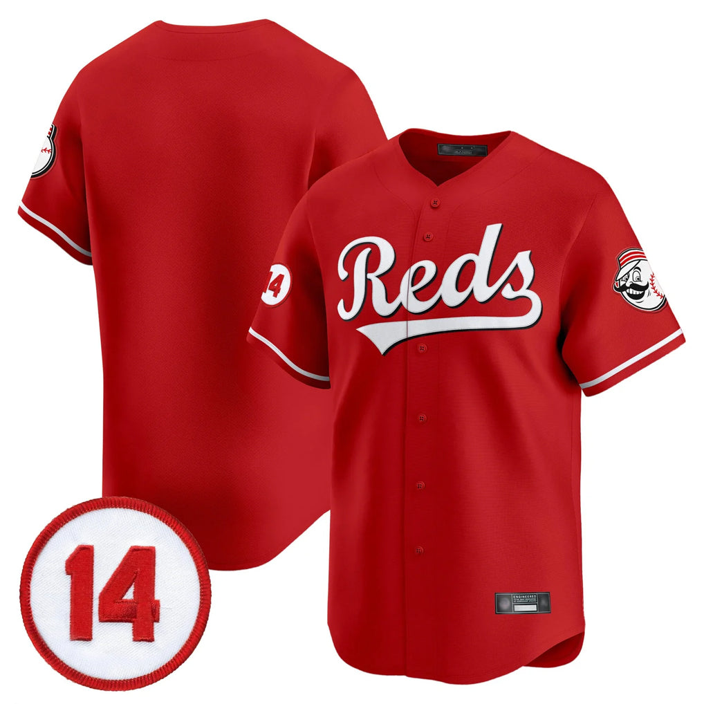 Ndoa C.Reds Red Vapor Premier Limited Home Blank Player Stitched Jerseys