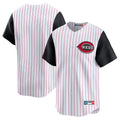 Ndoa C.Reds White Black Stripe Field of Dreams Game Home Blank Player Stitched Jerseys