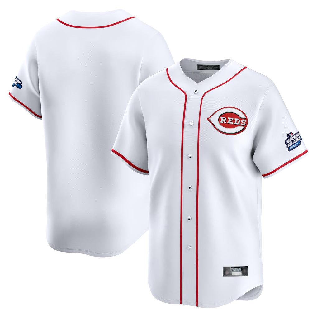 Ndoa C.Reds White Home Limited Blank Player Stitched Jerseys