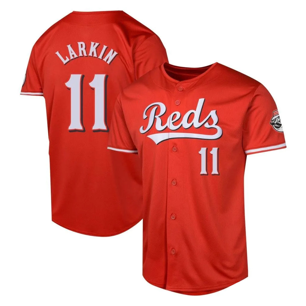 Ndoa C.Reds #11 Barry Larkin Player Red 2026 City Connect Limited Home Stitched Jerseys